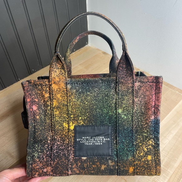 Marc Jacobs Small The Tote Bag Rainbow Dust - Picture 4 of 10